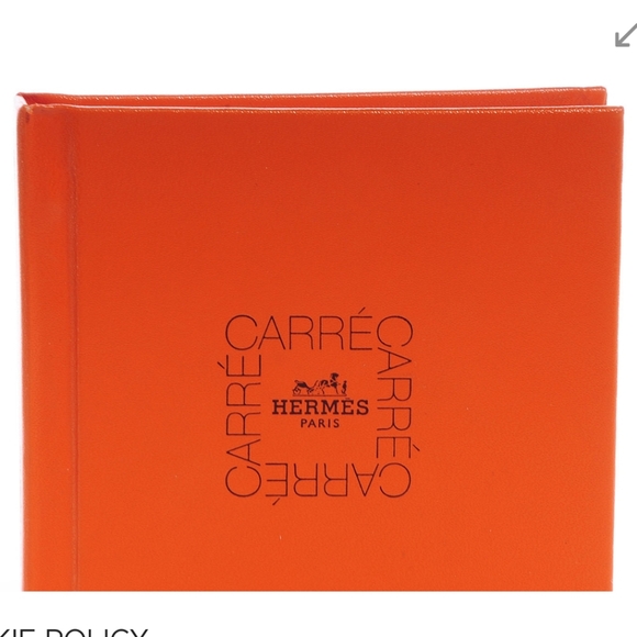 Hermes HARDCOVER scarf book🧡🧡 - Picture 7 of 15